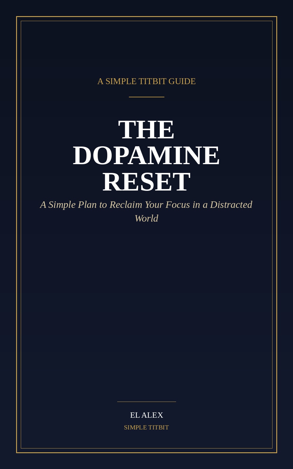 The Dopamine Reset (Expanded Edition) ebook cover